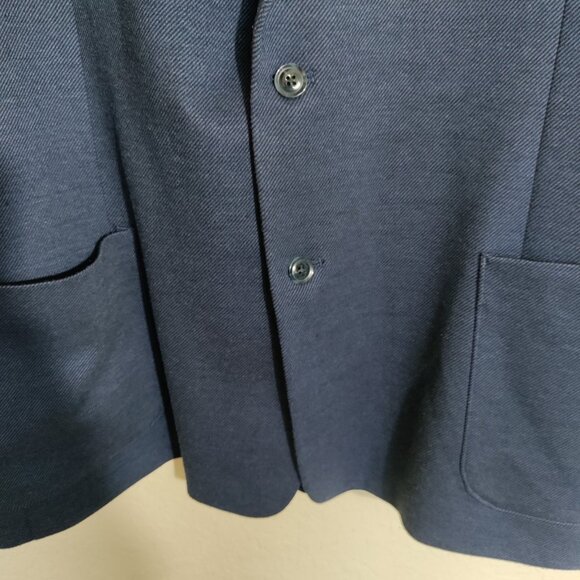 Synrgy by DXL Blazer Blue Sport Coat Suit Jacket Size 3XLT 54L/56L - Picture 3 of 11